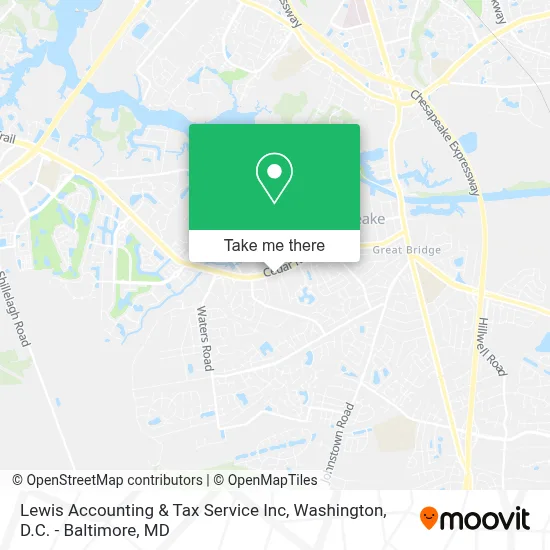 Lewis Accounting & Tax Service Inc map