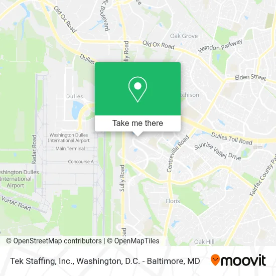 Tek Staffing, Inc. map