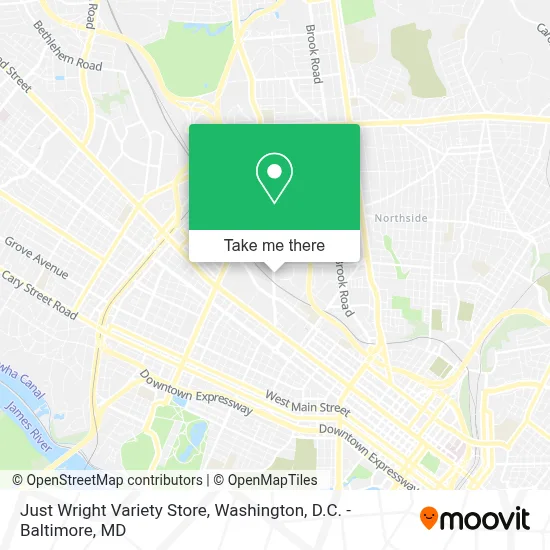 Just Wright Variety Store map