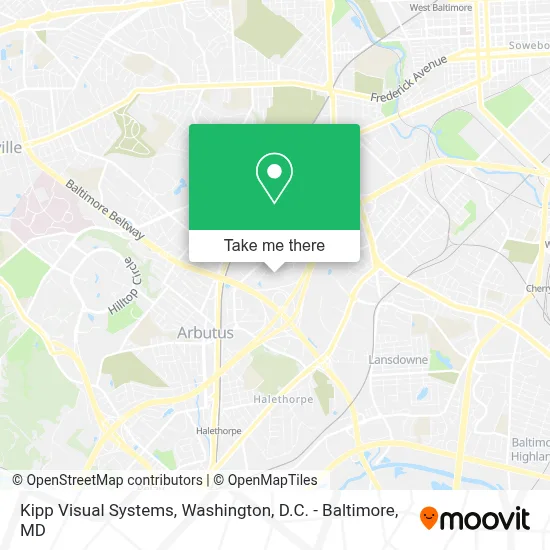 Kipp Visual Systems map