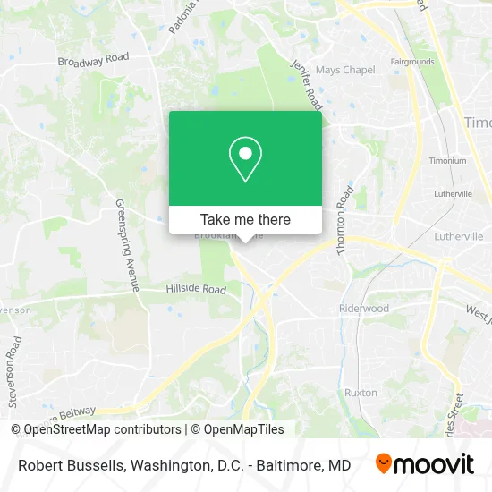 Robert Bussells map