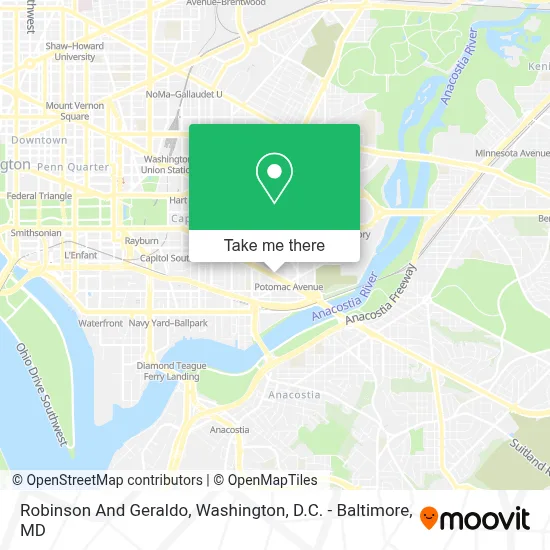 Robinson And Geraldo map