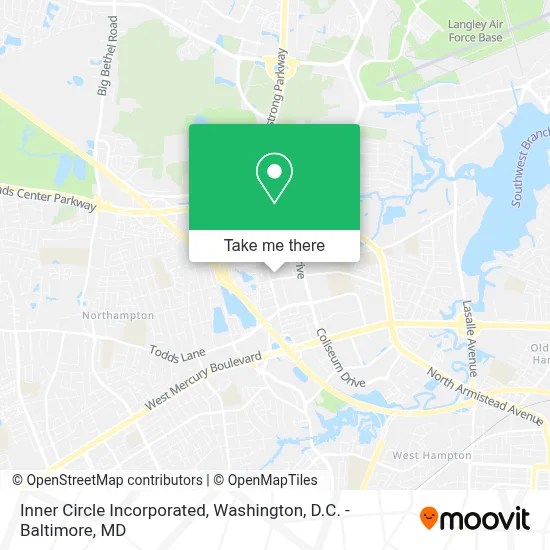 Inner Circle Incorporated map