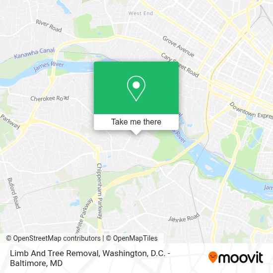 Limb And Tree Removal map