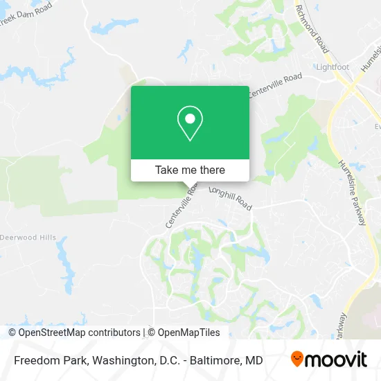 Freedom Park map