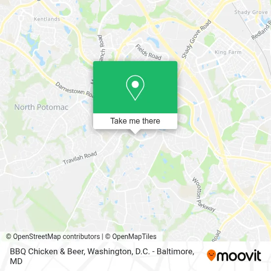 Bbq Chicken & Beer map