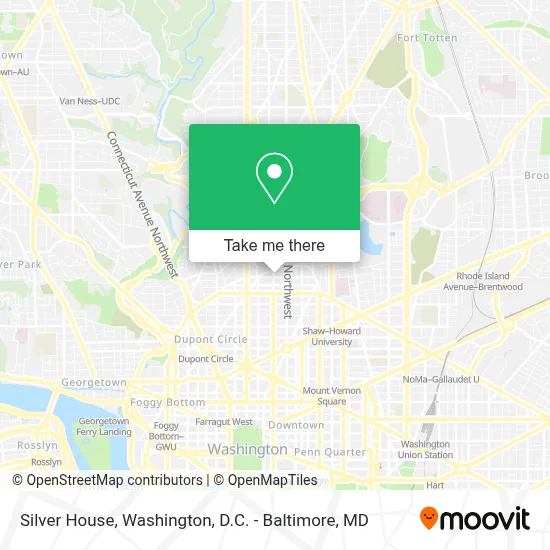 Silver House map
