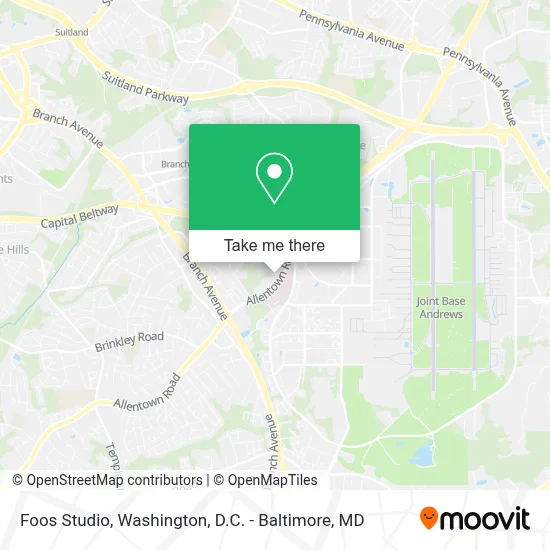 Foos Studio map