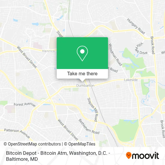 Bitcoin Depot - Bitcoin Atm map