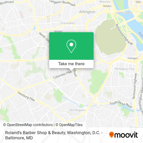 Roland's Barber Shop & Beauty map