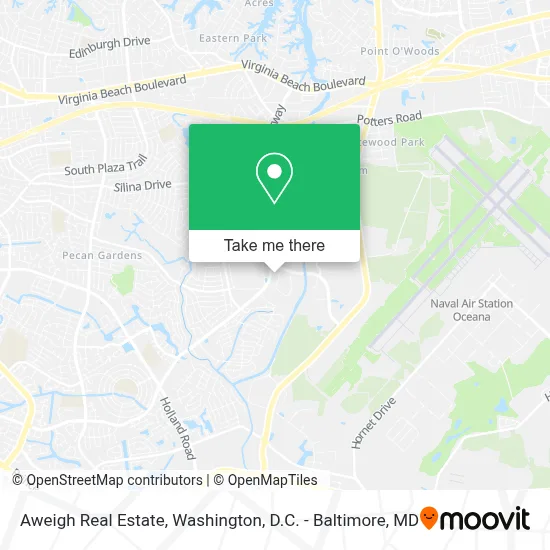 Aweigh Real Estate map