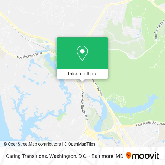 Caring Transitions map