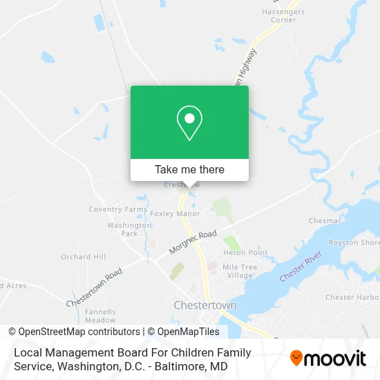 Local Management Board For Children Family Service map