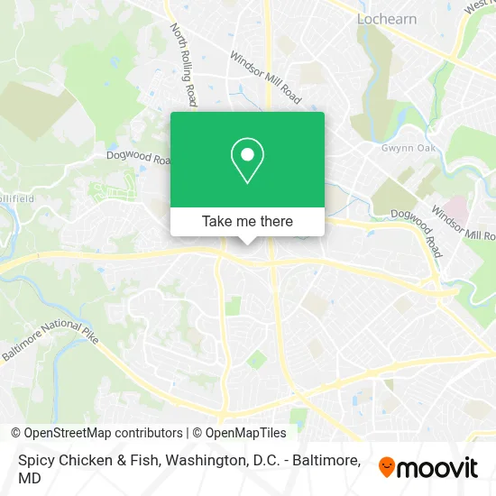 Spicy Chicken & Fish map
