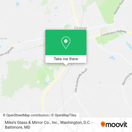 Mike's Glass & Mirror Co., Inc. map