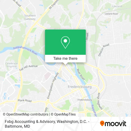 Fxbg Accounting & Advisory map
