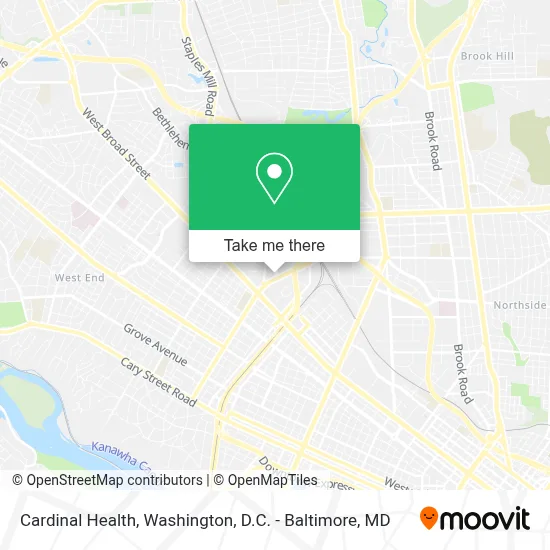 Cardinal Health map