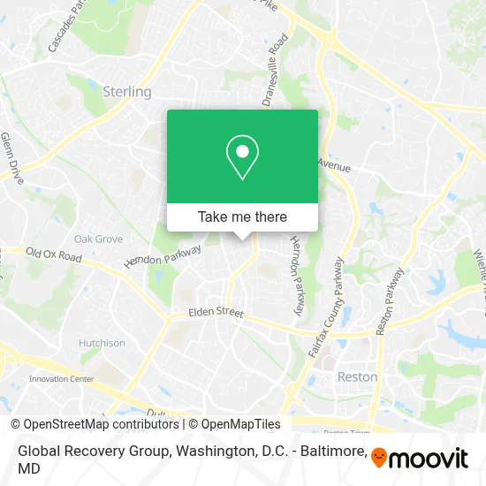 Global Recovery Group map