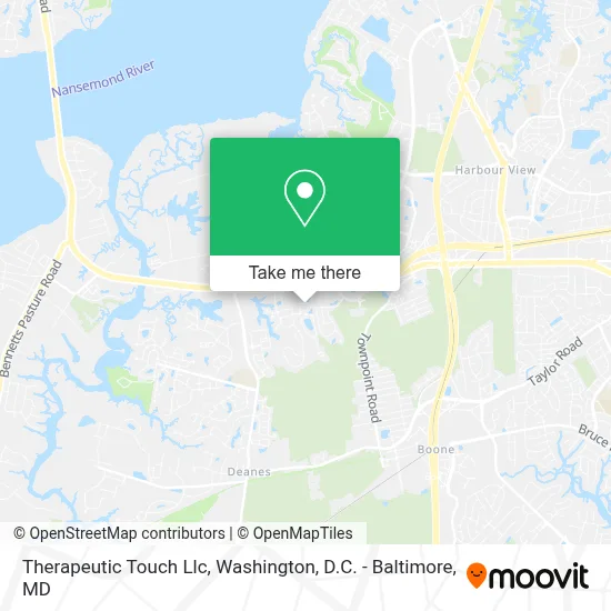 Therapeutic Touch Llc map