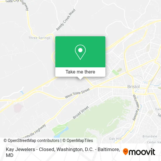 Kay Jewelers - Closed map