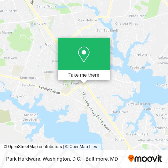 Park Hardware map