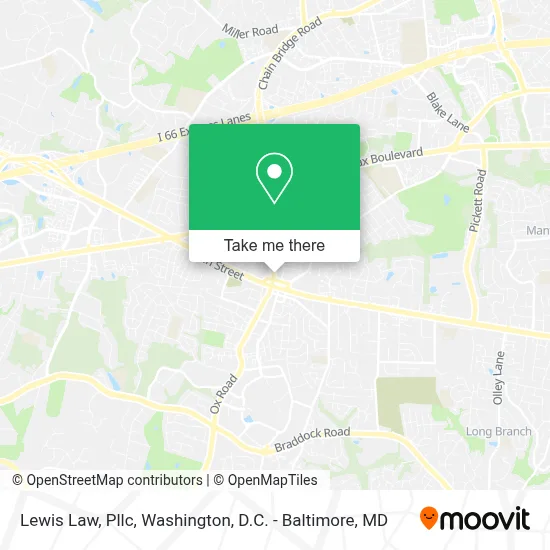 Lewis Law, Pllc map