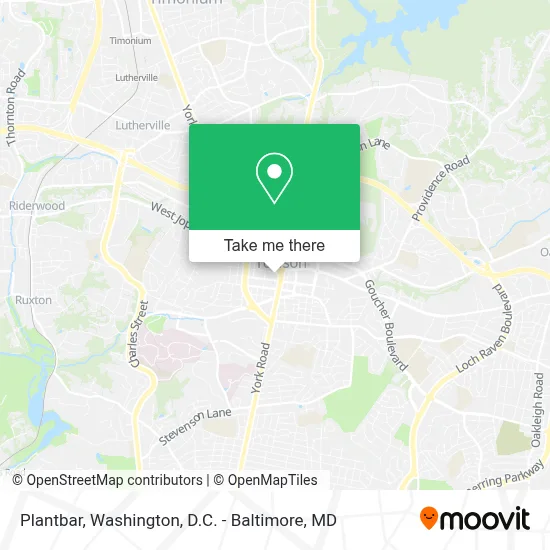 Plantbar map