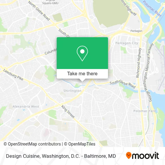 Design Cuisine map
