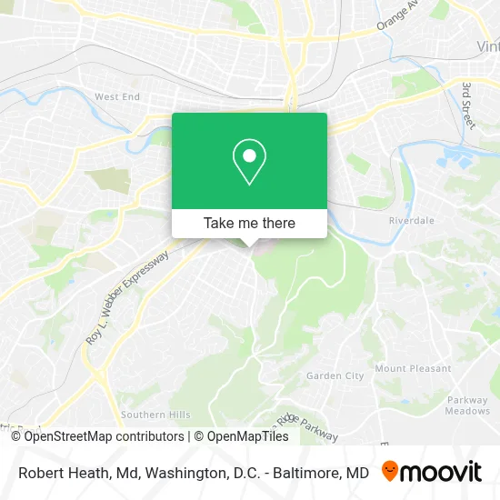 Robert Heath, Md map