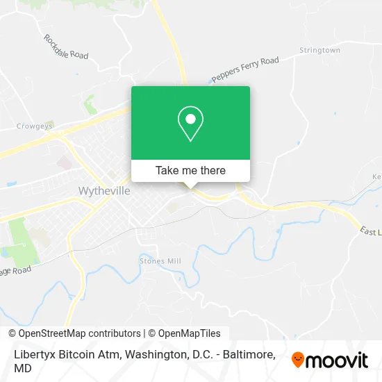Libertyx Bitcoin Atm map