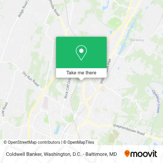 Coldwell Banker map