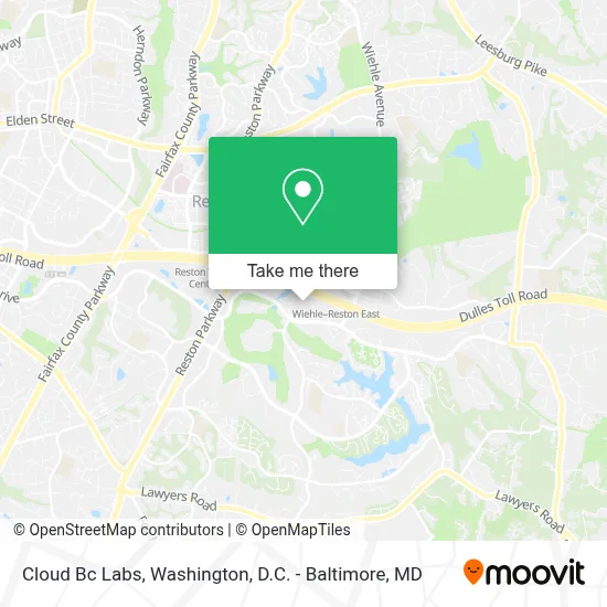 Cloud Bc Labs map