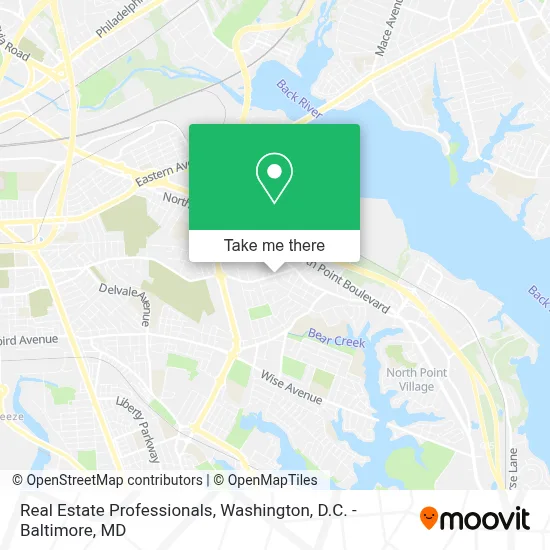 Real Estate Professionals map
