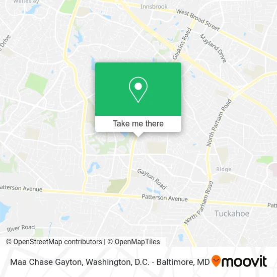 Maa Chase Gayton map