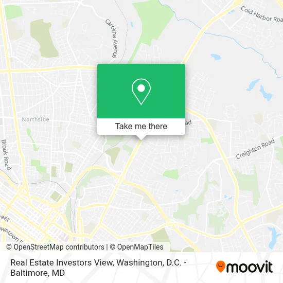 Real Estate Investors View map