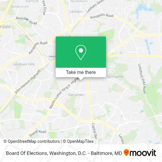 Board Of Elections map