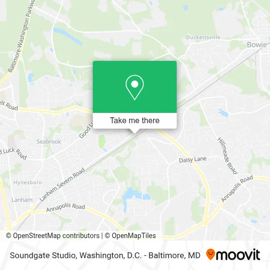 Soundgate Studio map