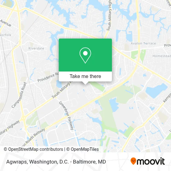 Agwraps map