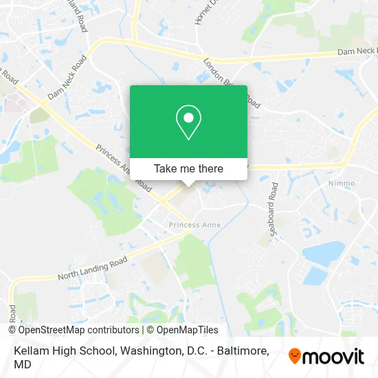 Kellam High School map
