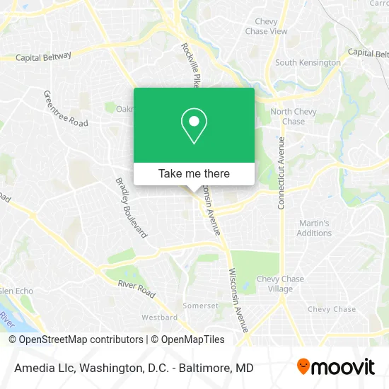 Amedia Llc map