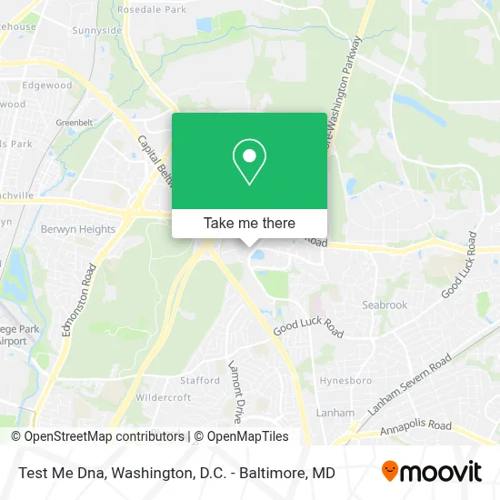 Test Me Dna map