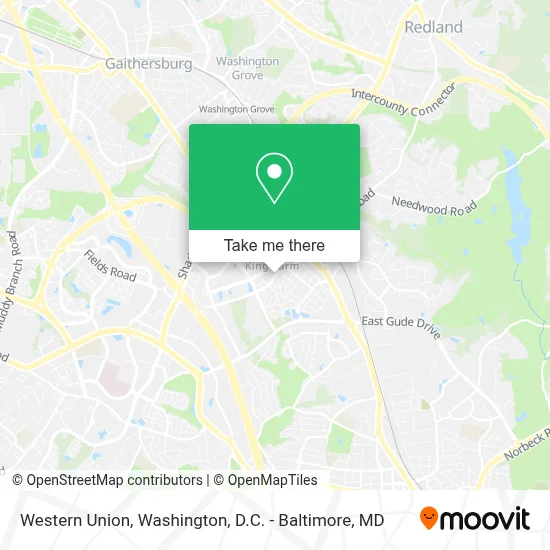 Western Union map