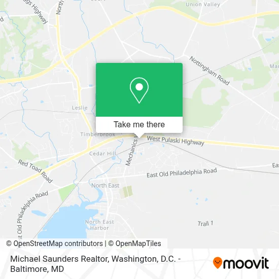 Michael Saunders Realtor map