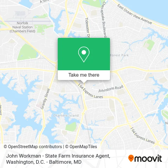 John Workman - State Farm Insurance Agent map