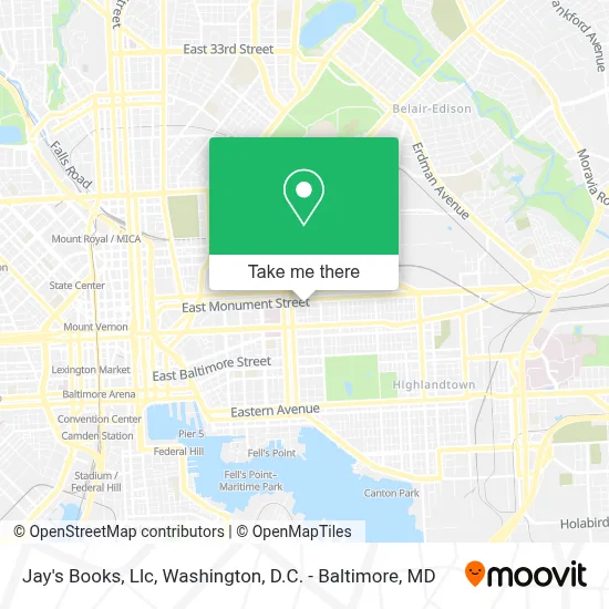 Jay's Books, Llc map