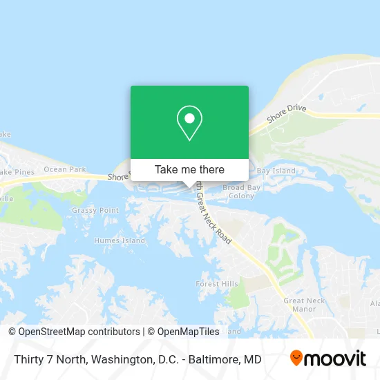 Thirty 7 North map