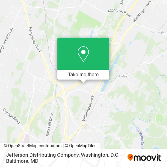Jefferson Distributing Company map