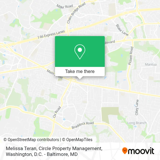 Melissa Teran, Circle Property Management map