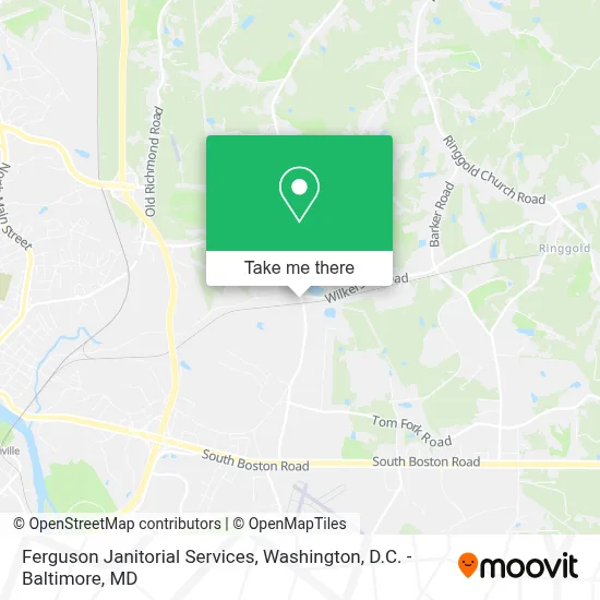 Ferguson Janitorial Services map
