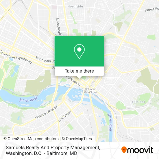 Samuels Realty And Property Management map